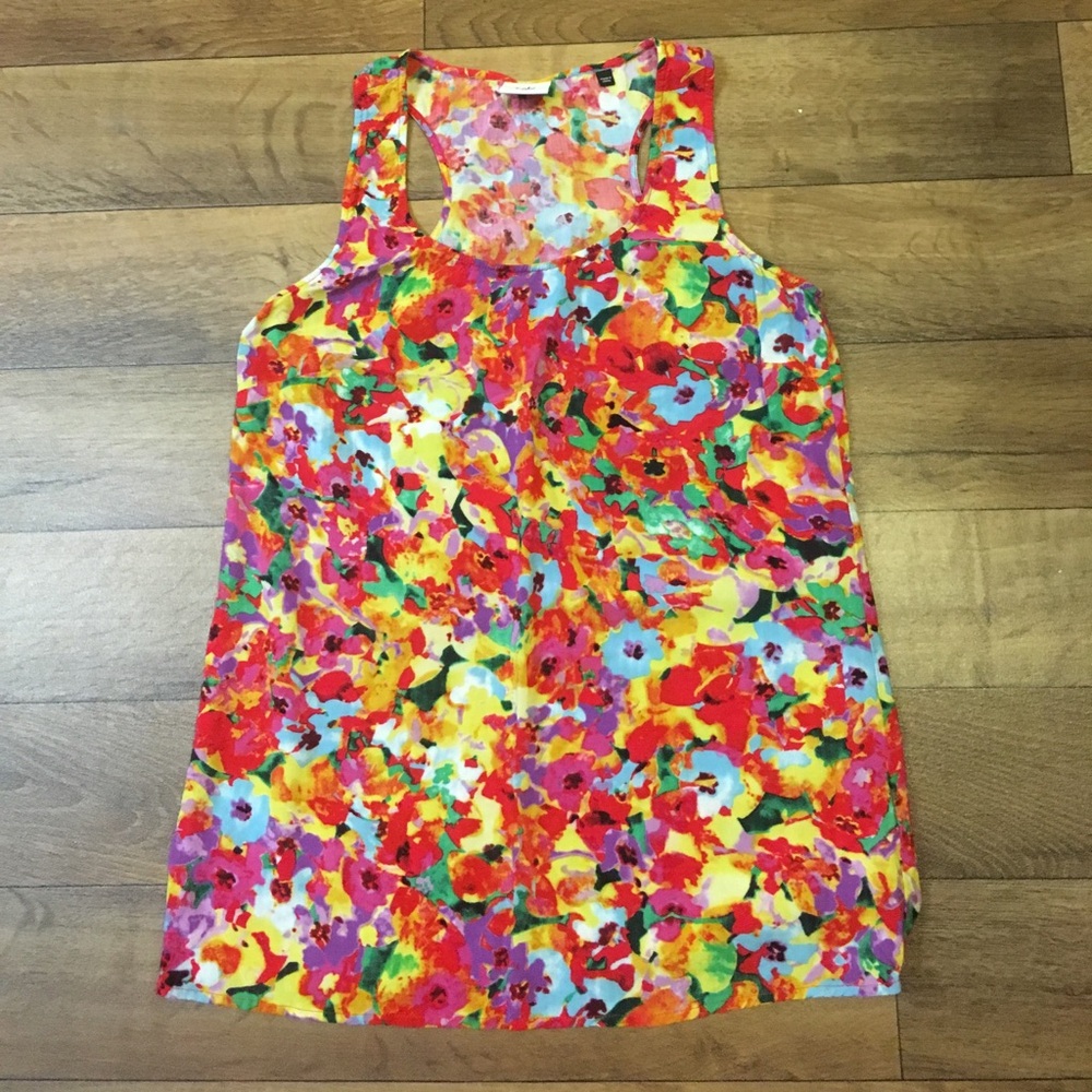 CAbi Floral Blouse